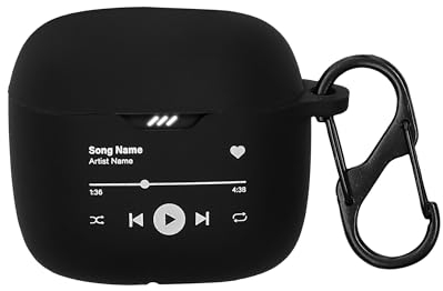 kwmobile Custodia per JBL Tune Flex Cover - Protezione Resistente per Auricolari Wireless - in Silicone Antigraffio - Lettore Musicale