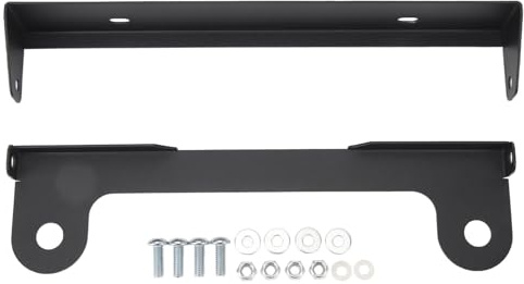 Supporto Targa, Supporto Targa Ribaltabile, Portatarga Ribaltabile 333 01 Staffa Targa Anti-vibrazioni Adatta Per Verricello con Passacavo Hawse
