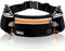 Cintura da corsa, Borsa Banana Sport Cintura con Portabottiglie Morbido Impermeabile Tasca Uomo Donna per Smartphone iPhone Samsung Galaxy, Comodo Jogging Footing Randonnée Velo (ARANCIA)