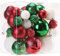 Sea Team 36er-Pack Weihnachtskugeln mit Schnüren, 40mm-80mm/1.57-3.15 Kugeln, bruchsichere Kunststoff-Weihnachtskugeln, hängende Dekorationen für Weihnachtsbaum, Feiertage, Hochzeiten und Partys.ELF