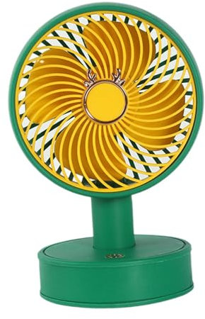 Baoblaze Ventilador de Pared con Estilo Moderno Y Potente Rendimiento, Verde, Individual