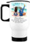 EKAM Personalised Travel Mug for Best Friend or Sister - 14oz Stainless Steel Insulated Travel Tea/Coffee Mug Heartfelt Message & Outfit Choices Best Friendship Gift for BFF Birthday Her, Christmas