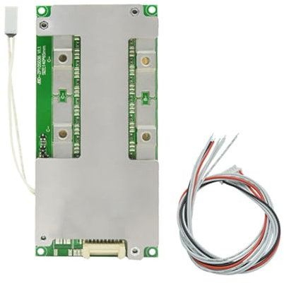 LiFePO4 Battery Protection Board 4S 12V 100A Li-ion PCB with Balancing and Common Port for Solar Energy Storage System Battery Pack