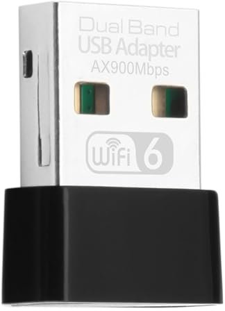 Adattatore WiFi USB: Adattatore Per Scheda Di Rete Wireless WiFi Dongle | 2.4 Ricevitore Esterno Senza Fili 5GHz | COMPUTER Mini Ricevitore WiFi | Driver Gratuito Scheda Di Rete USB | Mini D