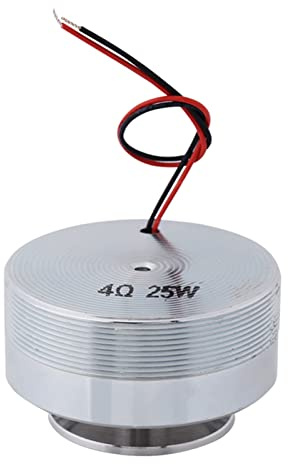Greensen Conférencier en Résonance, 2 Pouces All Frequency Bass Shaker avec Une qualité Sonore Robuste pour Les Amateurs de Musique, des Voix Cristallines, Compatibles avec Divers Appareils (4Ω 25W)
