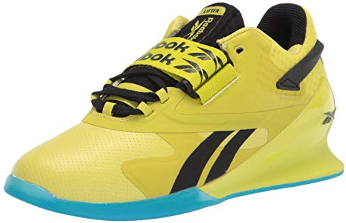 Reebok Damen Legacy Lifter Ii Crosstrainer, Chartreuse Schwarz Horizon Blue, 38.5 EU