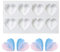 Molde de chocolate con corazón de diamante
