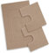EmporioHome Tappeto 3 Pezzi Bagno Rettangolare in Cotone Scendi Doccia Alta QualitA' Made in Italy (beige)