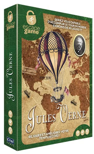 Citel Games Escape Game – Jules Verne – Die Tour um die Welt in 80 Tagen
