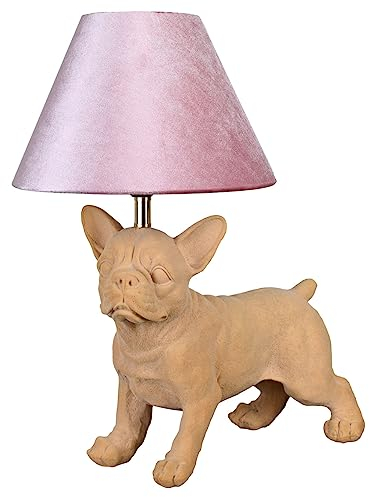 Tischlampe Frenchie Hund Leuchte französische Bulldogge Lampe (ohne Leuchtmittel) 46cm cw633 Palazzo Exklusiv