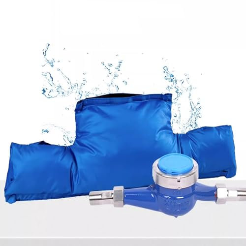 Moreeulsi Rohrabdeckungen Für Den Winter, Rohrisolierungsabdeckung, Rückflussverhinderer-Isolierabdeckung, Ventilisolierter Beutel | wasserdichte, Außenrohrabdeckungen Für Den Winterrohr-Frostschutz