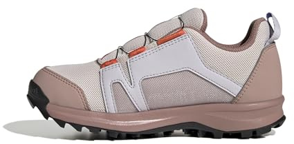 Adidas Terrex Agravic BOA RAIN.RDY Trail Running Shoes, Unisex-Kinder Sneaker, Putty Mauve/warm Clay/Pure Ruby,