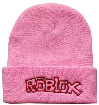MAJEQZGY Roblox Beanie Strohmütze Strickmütze Roblox Winter Beanie Mützen Weiche Skimütze Wollmütze Geschenk für Kinder im Alter von Jugendliche (DE/NL/SE/PL, Alphanumerisch, L, 60, Rosa)