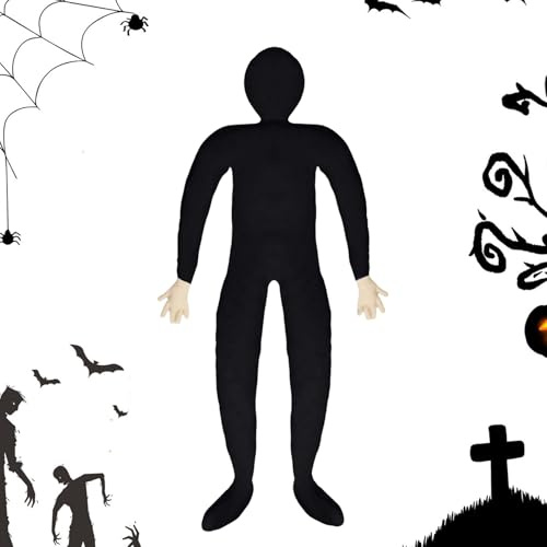 Halloween Stoppad Mannekäng Rekvisita Läskiga Halloweenkostymdekorationer | Poserbar Uppblåsbar Mannekäng I Helkroppsstorlek För Spökhus, Scenuppträdanden Och Festtillställningar