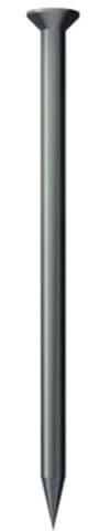 100x OBO Stahlnagel Typ 362, blank, 2,0 x 30 mm