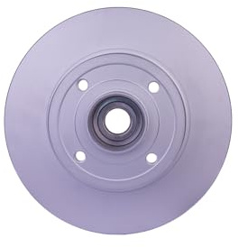 HELLA 8DD 355 123-241 Brake Disc - 54544PRO - Coated - 240mm - 8mm - Solid - for e.g. NISSAN / RENAULT