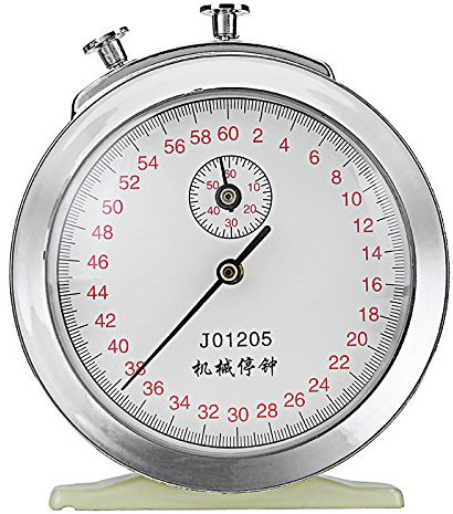 EsportsMJJ Mechanische Aufziehbare Stoppuhr Clock 60S 0.2 S 60Min Spiel Timing Physik Experiment Timer