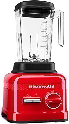 KitchenAid 5KSB6060H Standmixer 2,6 L Tischmixer schwarz, rot