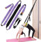 Xemz Rückenbiegung-Assistenten-Trainer – Verbesserung der Rücken- und Taillenflexibilität, Türflexibilität, Dehnungsgurt, Heimausrüstung für Ballett, Tanz, Yoga, Cheerleading, Splits (hellviolett)