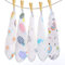 Baby Musselin Waschlappen, Baby Weiche Natürliche Baumwolle Gesicht Handtuch, Bio-Natur Badetuch, 5 Stücke Feuchttücher Wiederverwendbar, 6 Schichten Extra Weich Neugeborene Gesichtstücher, 25 x 25 cm