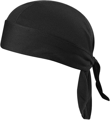 IBLUELOVER Bandana Cap Damen Herren Schnell Trocknende Kopftuch Atmungsaktiv Fahrrad Kopfbedeckung UV Schutz Sommermütze Sport Beanie Fahrradmütze Outdoor Bandana Piratenhut Wandern Klettern Laufen