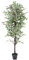 Decovego Blanc Ficus Benjamina Plante Arbre Artificielle Artificiel 180cm