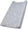 Colchón de la cuna de la cubierta de la almohadilla del cambio de pañales floral del bebé, cubierta de la tabla del cambiador de tela elástica infantil 32''X 16'' (Cielo estrellado)