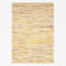 MY-RUG Fleckerlteppich bunt 120 x 170 cm - Gelb, handgewebt, recycelte Baumwolle als Flickenteppich gestreift und moderner Kelim Chindi Teppich Rajesh