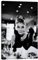 Posterlounge Audrey Hepburn in Breakfast at Tiffany's Leinwandbild von Celebrity Collection 20 x 30 cm Schwarz-Weiß Wandbilder Wanddeko