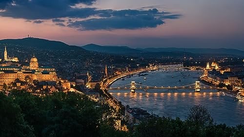 Klassische Puzzles 1000 Teile Budapest Ungarn Brücke 75 * 50Cm