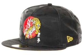 New Era Tiger Japan Collection Black 59Fifty Basecap - 8-64cm (XXL)