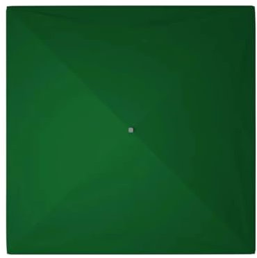 JMORCO Replacement Gazebo Covers 2.5/3Meter Outdoor Parasol Replaceable Cloth Without Stand Canopy Tent Gazebo Cover Square Camping Shade Cloth for Garden Patio(Green only Cloth,2.5x2.5M)