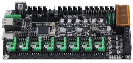 3d Printer Control Board, V2 Motherboard 32 Bit 168Mhz F407 Control Board 3d Printers Mainboard PCB Board with TMC2209, 3d Printer Controllers