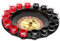WHAMVOX 1satz Interaktives Shot Roulette Set Lustiges Trinkspiel Für Partys Ktv Und Bars Roulette-Design Für Unterhaltsame Abende Mit Freunden Mit Gläsern Und Spielzubehör