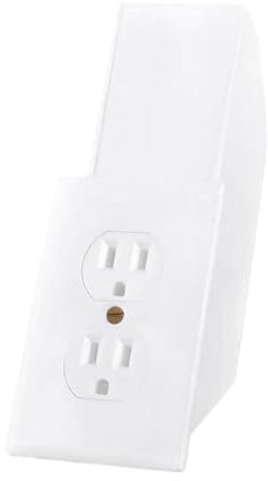 Cassaforte a muro per presa elettrica, sicura con serratura a , nascondigli sicuri, versatile per gioielli, contanti