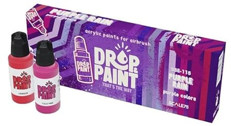 DROP & PAINT PURPLE RAIN PAINT SET