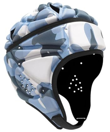 Pegciuho Rugbyhelm für Die Während Der Spiele, Blau