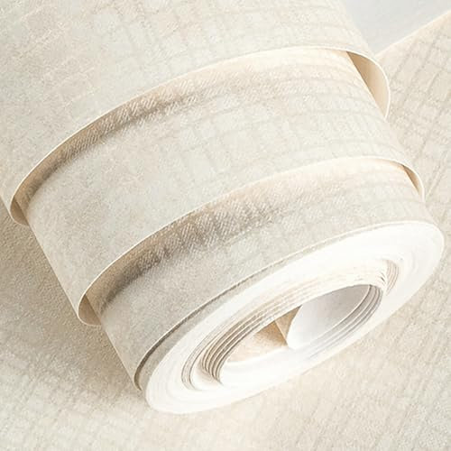 Trafagala Light Yellow Mix Plain Tartan Design Textured Wallpaper Free No Match Striped Wallpaper for Adults Kids Bedroom Living Room Hallway Stairs Lounge