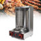 Barbecue elettrico verticale per pollo, a gas Kebap Machine, per pollo, verticale, 3000 W, elettrico, per cucina, barbecue,Black