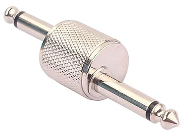 OSALADI Silver Guitar Effects Pedal Coupler Connector Guitar Pedal Coupler Jack Plug and Musicians