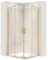 REA MONTANA CABINE DE DOUCHE 90X90 OR BROSSÉ CABINE DE DOUCHE CARRÉE