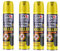 Bin Brite Flying Insect Killer Spray – 4 x 300ml | Outdoor Bin Fly & Maggot Killer | Fast-Acting Formula Eliminates Eggs, Maggots & Flies