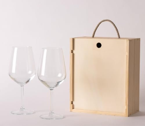NANNUK | Copas De Vino Personalizadas De Cristal | Regalos Originales Para Mujer Y Hombre | Copas De Vino Tinto Grabadas | Regalo Dia de La Madre | Regalos Aniversario Pareja | Regalos Personalizados