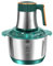 ZOLPINL Picadora de Carne Multifuncional de Acero Inoxidable, 5 l, Totalmente automática, de Gran Capacidad, con Recipiente, eléctrica, Color Verde.