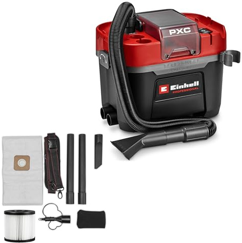 Einhell Professional Aspirador en seco y húmedo a batería TP-VC 18/10 Lil