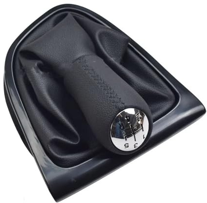 Pommeau levier vitesses Compatible avec Clio 4 IV 2012-2020 boîte manuelle 5 vitesses soufflet de pommeau de levier de vitesses