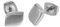 Boccia Damen-Ohrstecker Titan mattiert - 05008-01