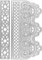 Ideen mit Herz Stanzschablonen, Bordüren 2, 1: 13,4cm x 2,1cm, 2: 13,4cm x 6,9cm, 2 Stück | Schablone zum Gestalten von Zierkanten, Zierbordüren
