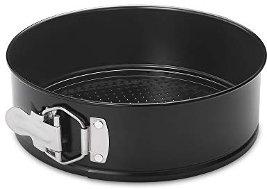 Hiware Moule à charnière anti-adhésive avec fond amovible 20 cm, Moules à pâtisserie