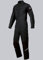 BP 1978-570-0032-48/50n Overall, Stehkragen, verdecktes Druckknopfband, 250,00 g/m² Stoffmischung mit Stretch, schwarz, 48/50n